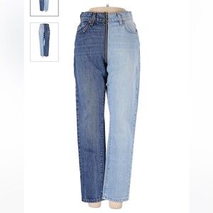 Revice 2 Tones Zipper Jeans Sz 25